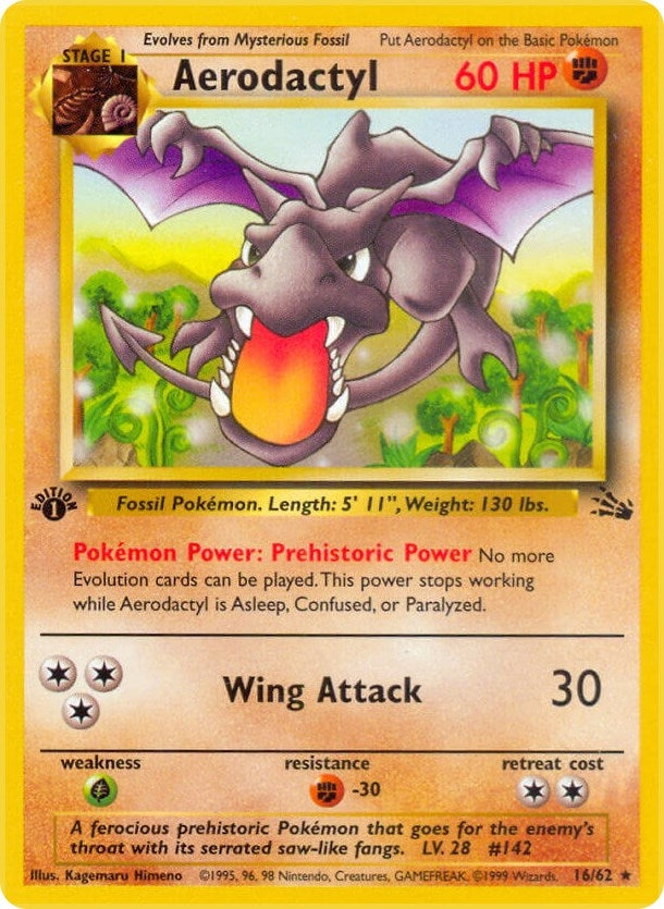 Aerodactyl (16) (16/62) (FO)