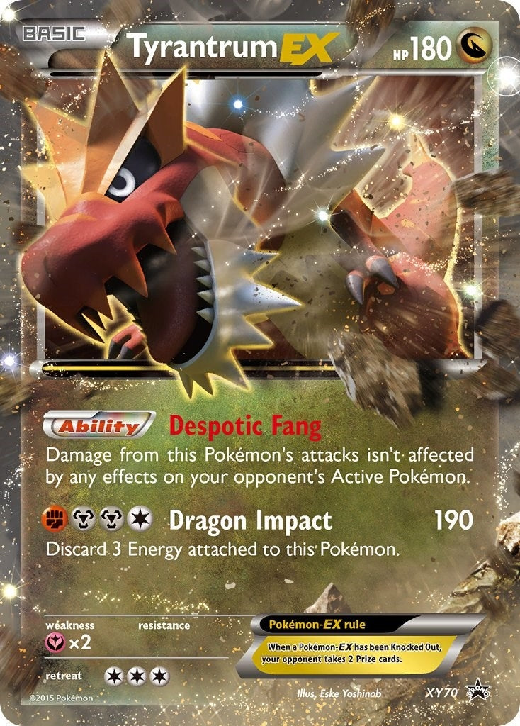 Image for Tyrantrum EX (XY70) (PR) - Pokemon