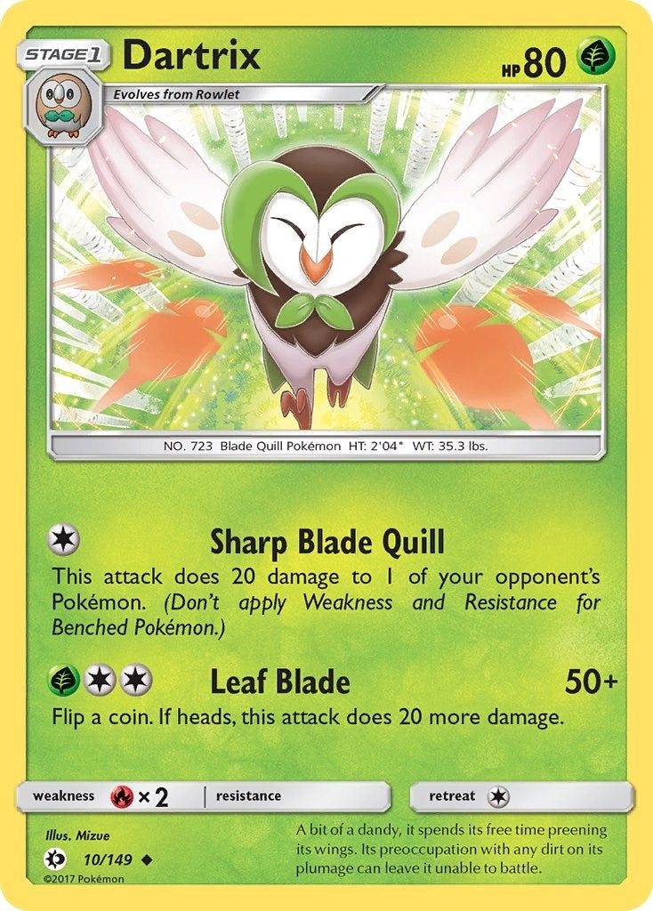 Image for Dartrix (10/149) (SM01) - Pokemon