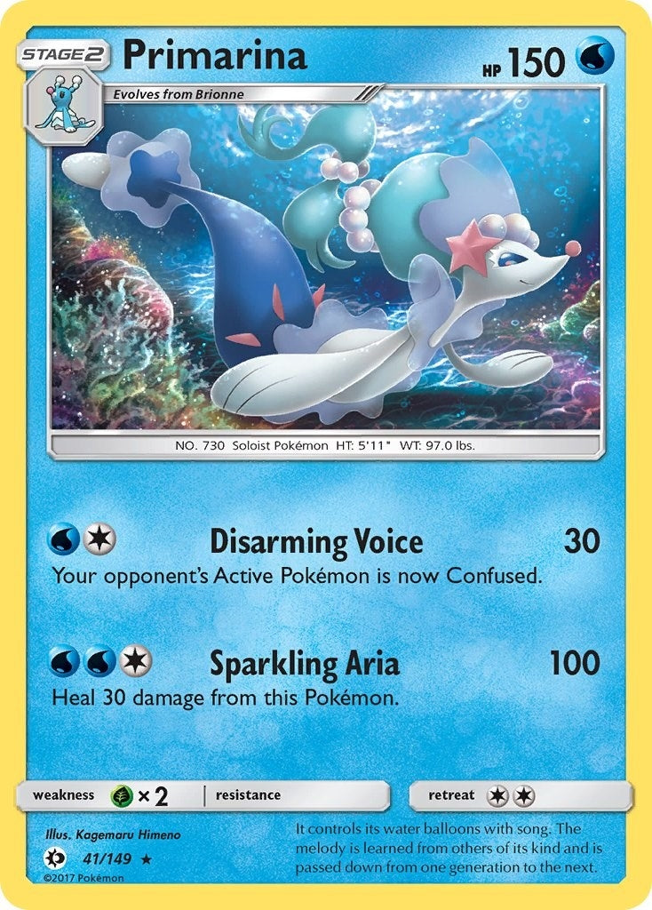 Image for Primarina (41/149) (SM01) - Pokemon