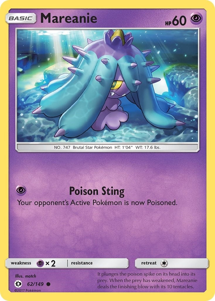 Image for Mareanie (62/149) (SM01) - Pokemon