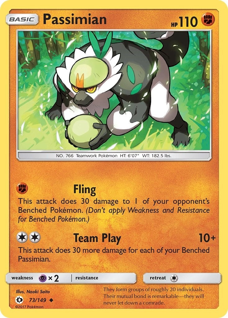 Image for Passimian (73/149) (SM01) - Pokemon