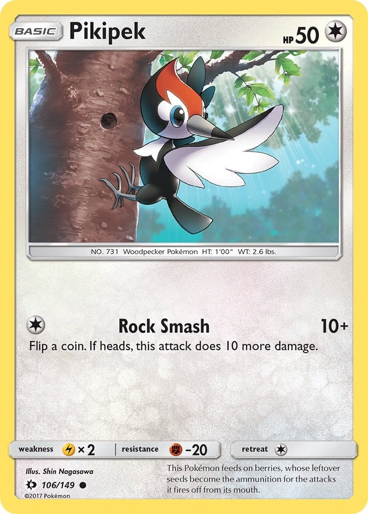 Image for Pikipek (106/149) (SM01) - Pokemon