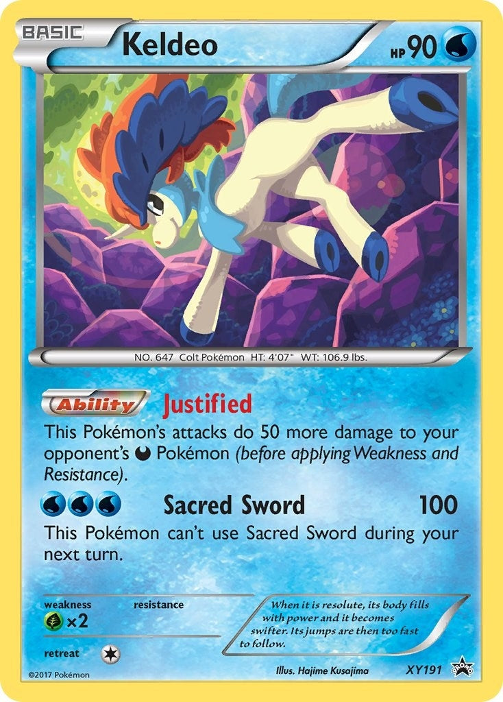 Image for Keldeo - XY191 (XY191) (PR) - Pokemon