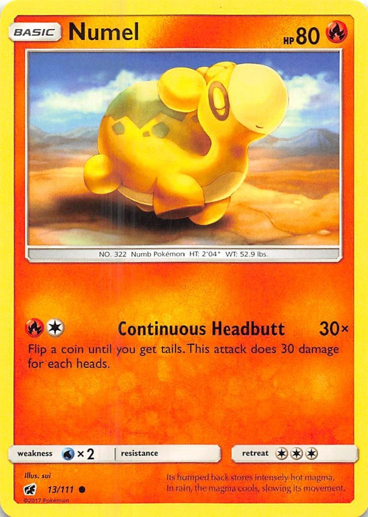 Image for Numel (13/111) (SM04) - Pokemon