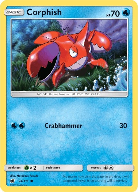 Image for Corphish (24/111) (SM04) - Pokemon