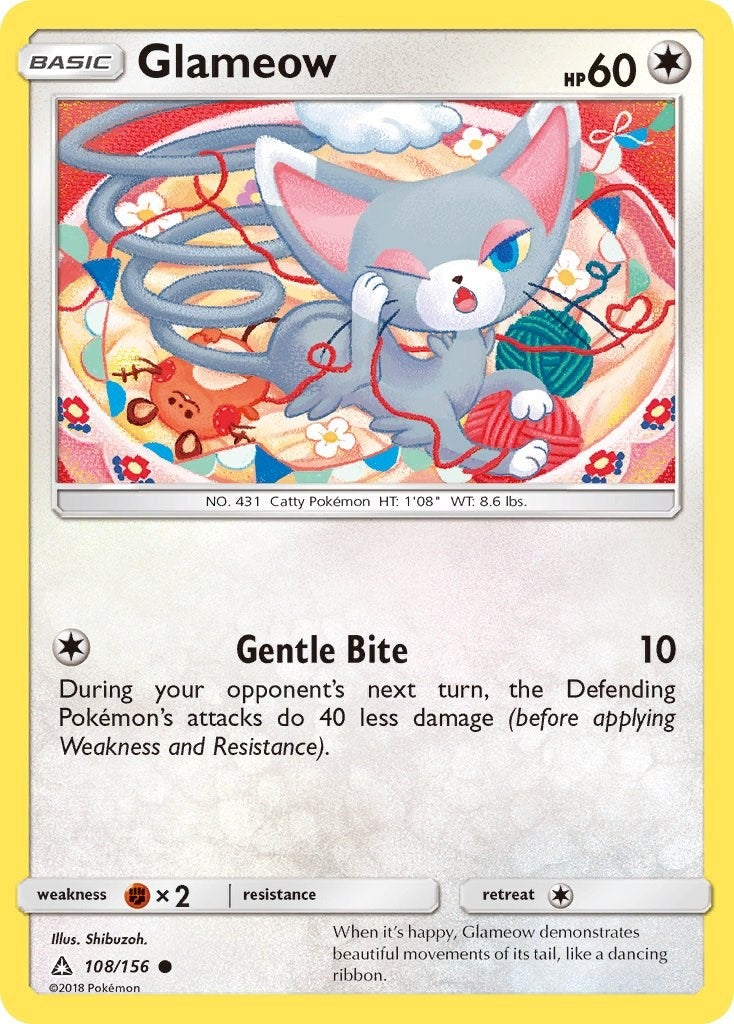 Image for Glameow (108/156) (SM05) - Pokemon