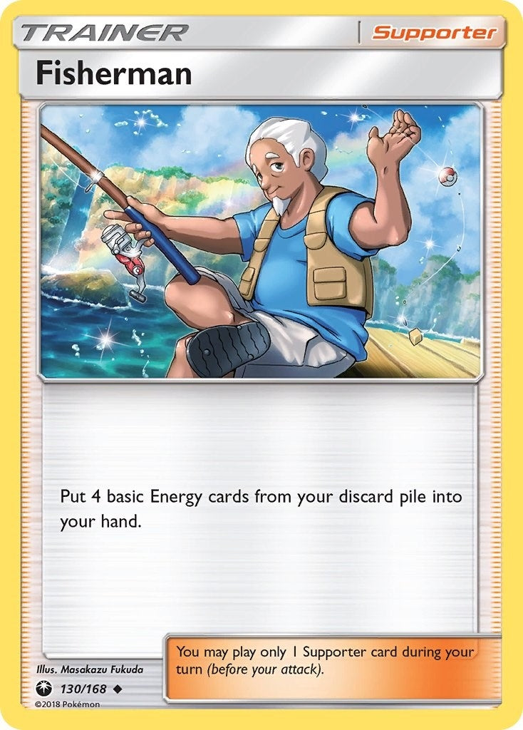 Image for Fisherman (130/168) (CES) - Pokemon