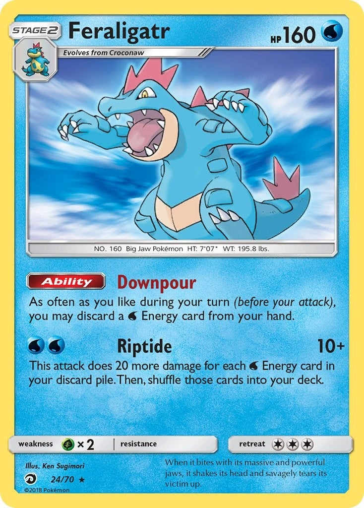 Image for Feraligatr (24/70) (DRM) - Pokemon