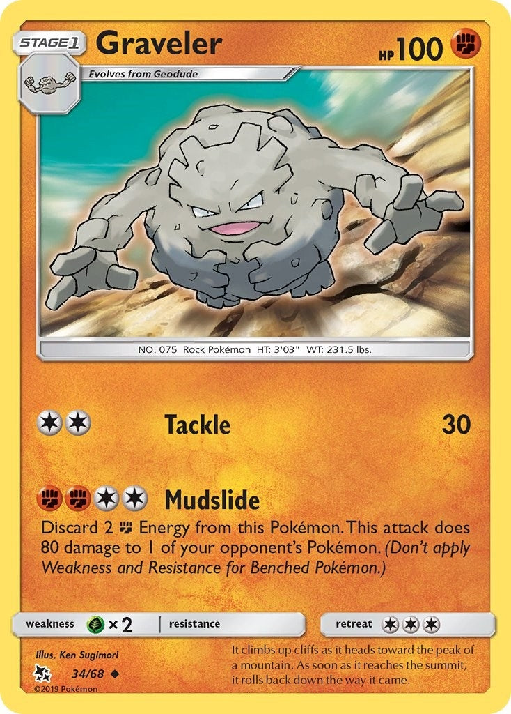 Image for Graveler (34/68) (HIF) - Pokemon
