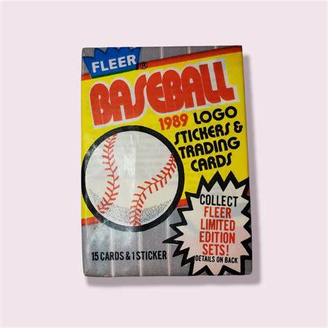 1989 Fleer Baseball Pack