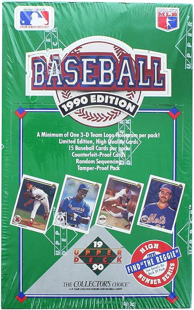 1990 Upper Deck Baseball Box