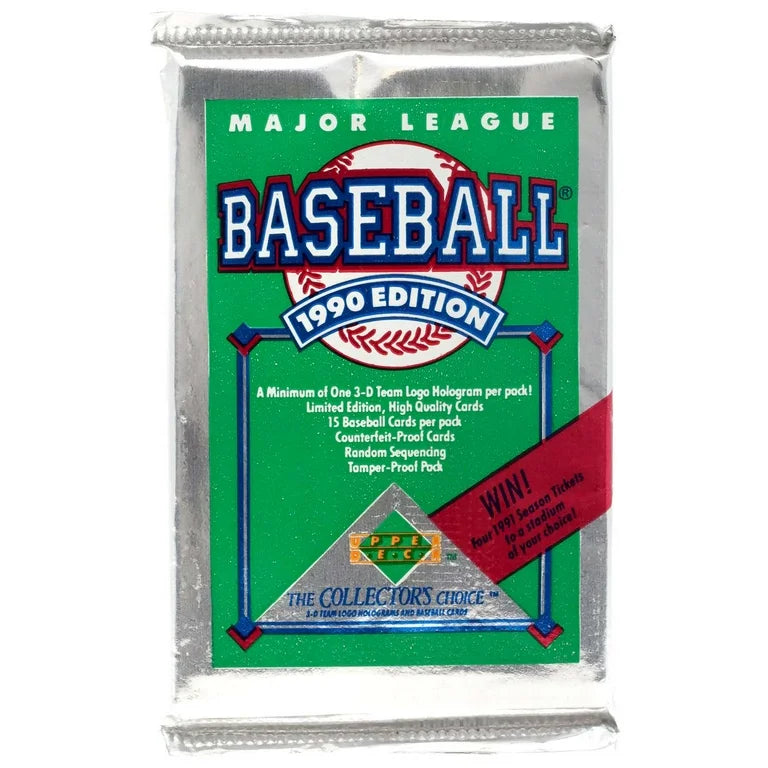 1990 Upper Deck Baseball Pack