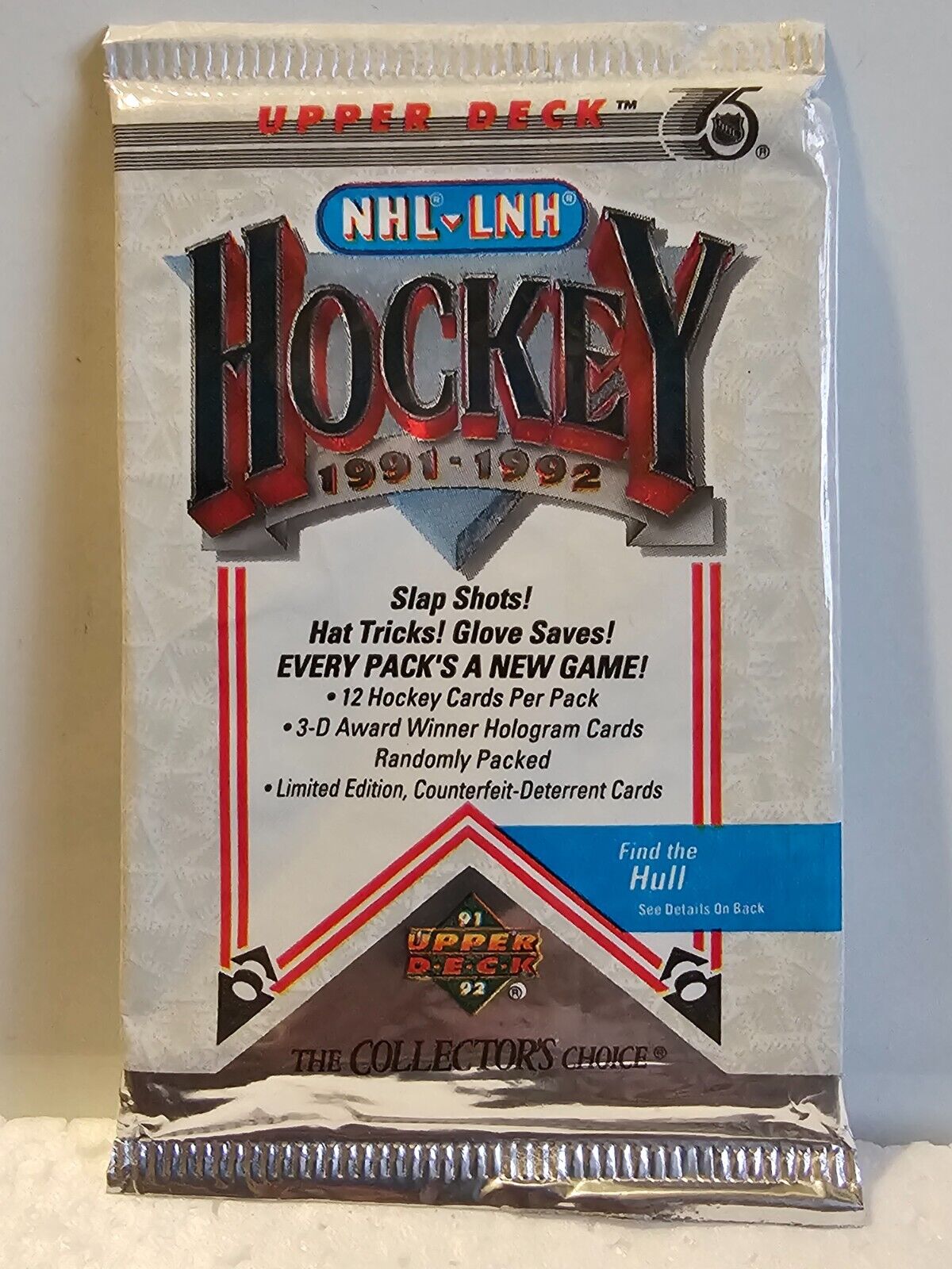 1991-1992 Upper Deck NHL Hockey Pack