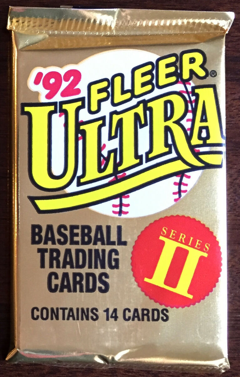 1992 Fleer Ultra Series II Baseball Pack