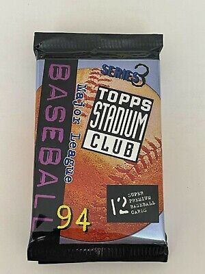 1994 Topps Stadium Club Series 3 Baseball Pack