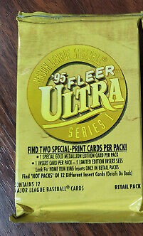 1995 Fleer Ultra Series 1 Baseball Pack