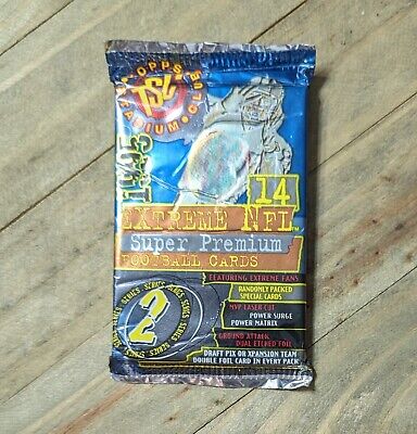 1995 Topps Stadium Club Extreme Super Premium Series 2 Football Pack