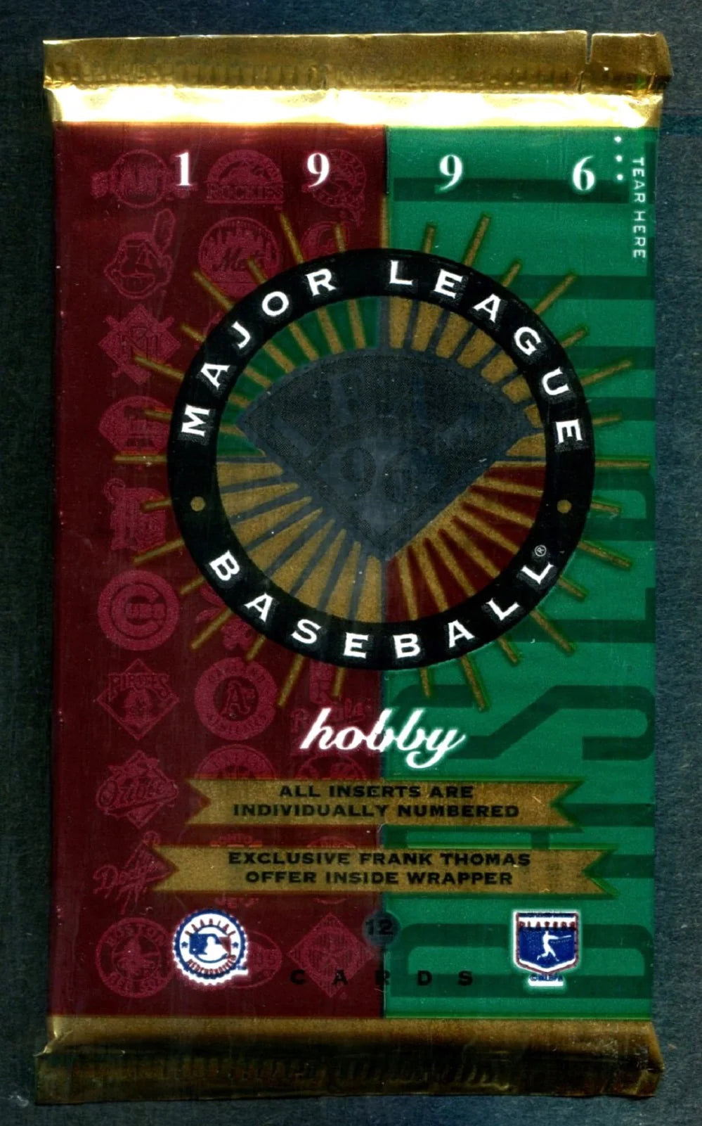 1996 Leaf Major League Baseball Pack