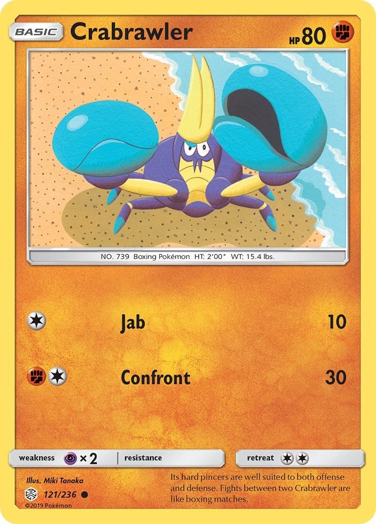 Image for Crabrawler (121/236) (SM12) - Pokemon