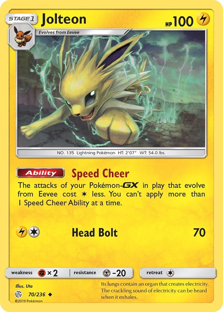 Image for Jolteon (70/236) (SM12) - Pokemon