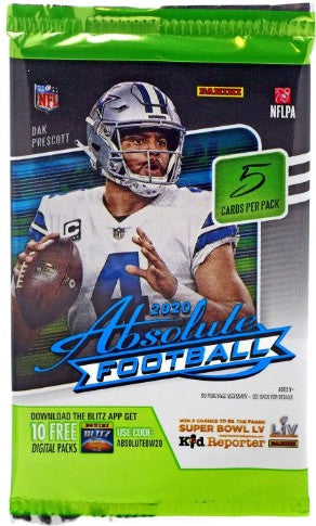 2020 Panini Absolute Football Pack