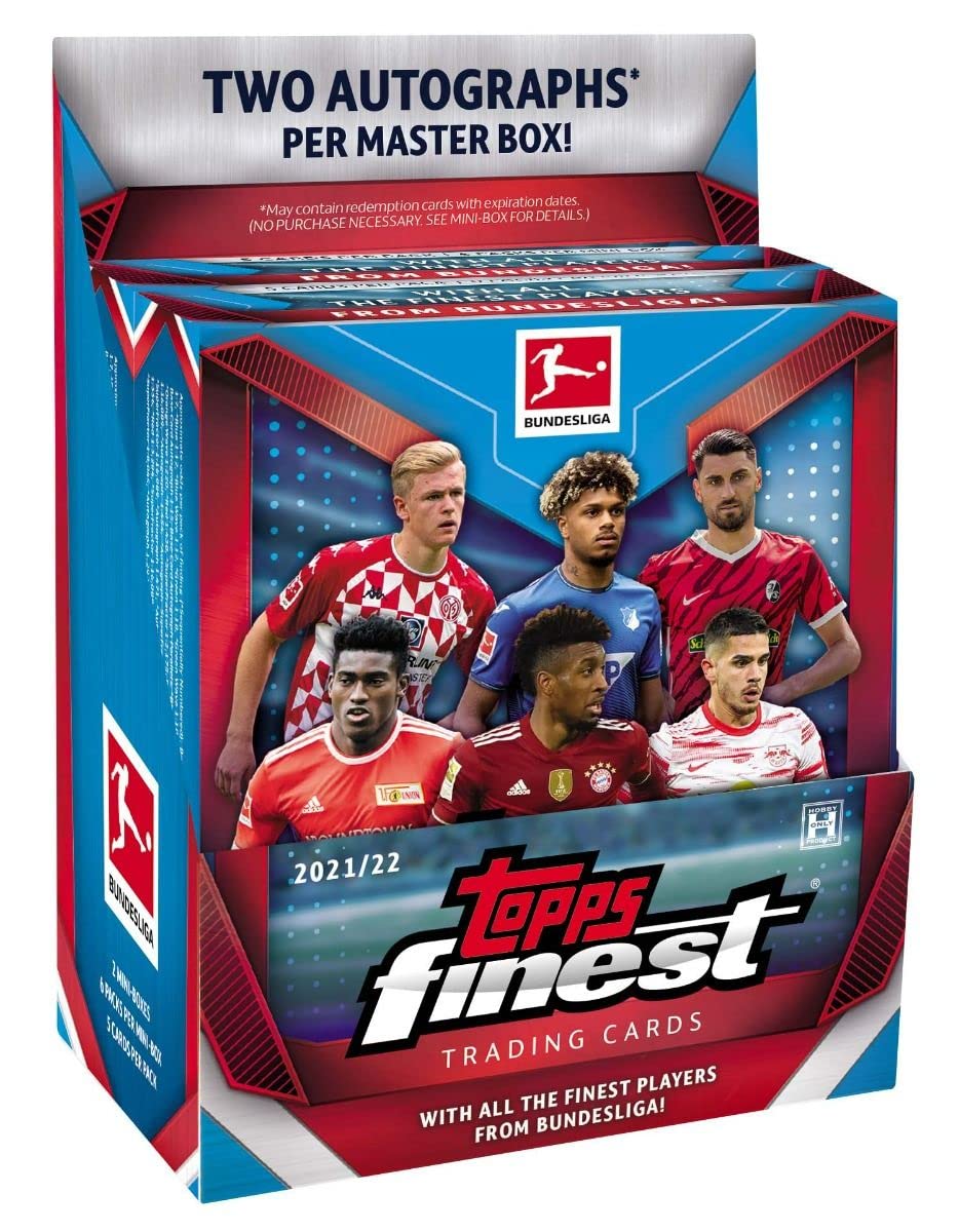 2021-22 Topps Finest Bundesliga Soccer Box