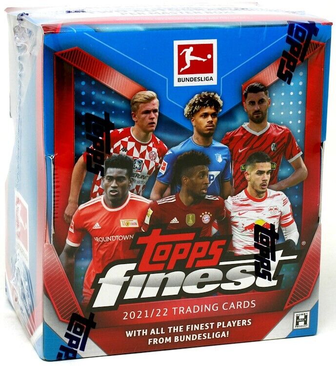 2021-22 Topps Finest Bundesliga Soccer Inner Box