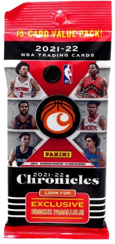 2021-22 Panini Chronicles Basketball 15-Card Value Pack