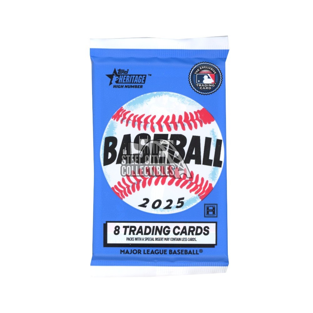 2025 Topps Heritage High Number Hobby Baseball Pack