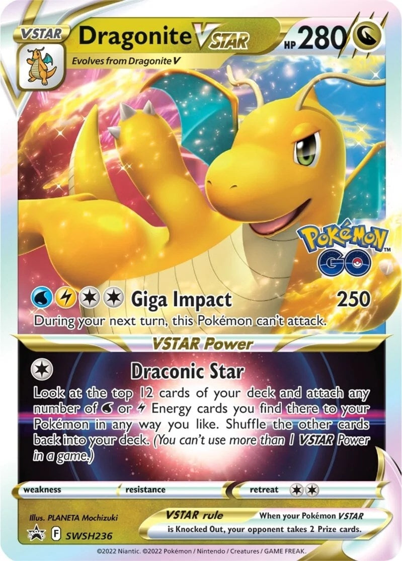 Image for Dragonite VSTAR - SWSH236 (SWSH236) (SWSD) - Pokemon
