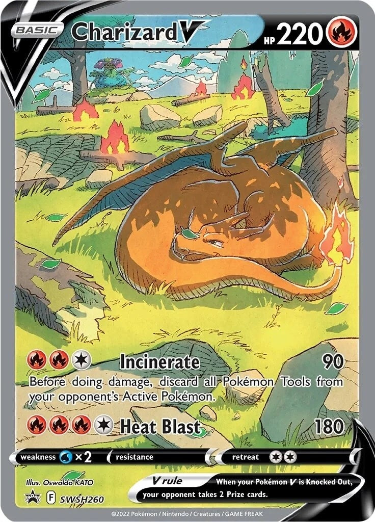 Image for Charizard V - SWSH260 (SWSH260) (SWSD) - Pokemon