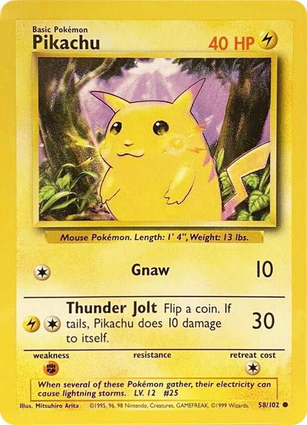 Image for Pikachu (058/102) (BS) - Pokemon