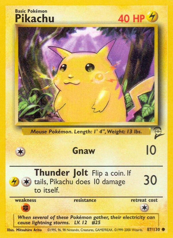 Image for Pikachu (087/130) (BS2) - Pokemon