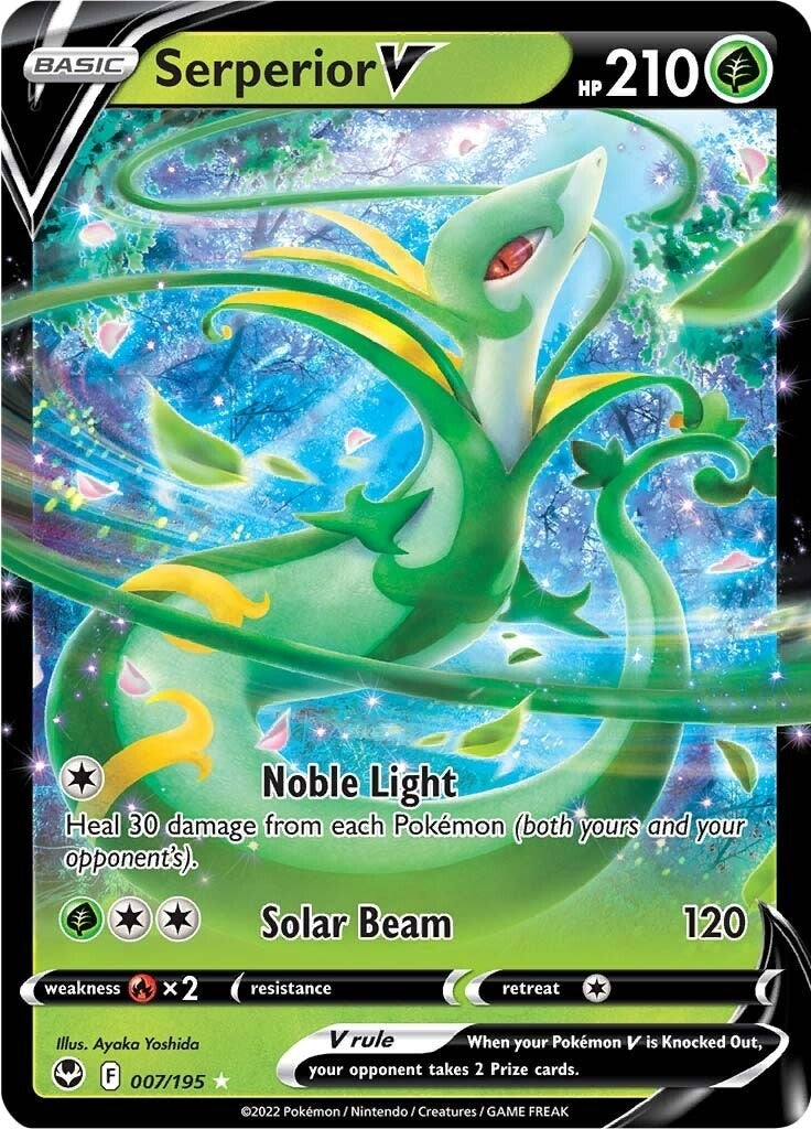 Image for Serperior V (007/195) (SWSH12) - Pokemon