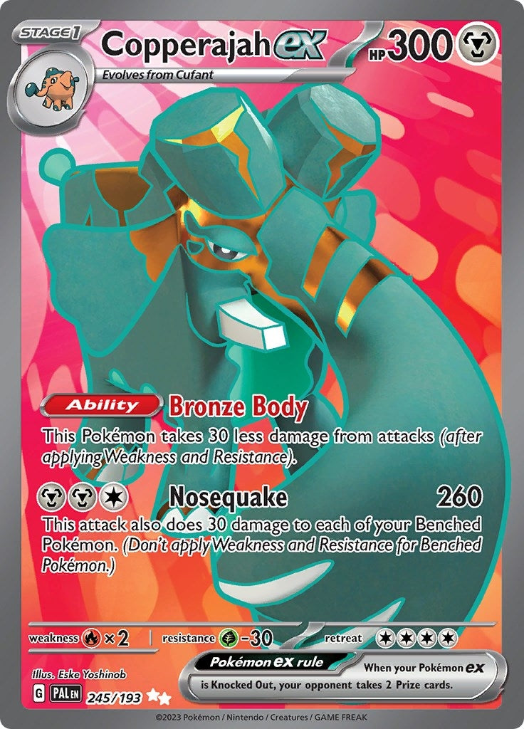 Image for Copperajah ex (245/193) (PAL) - Pokemon