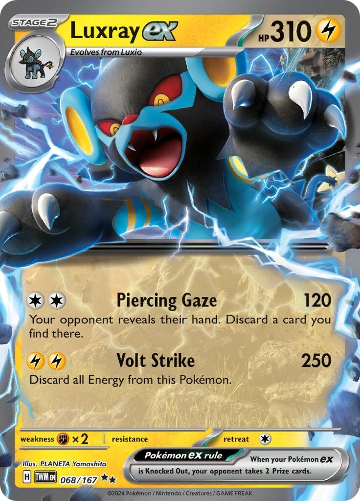 Image for Luxray ex (068/167) (TWM) - Pokemon