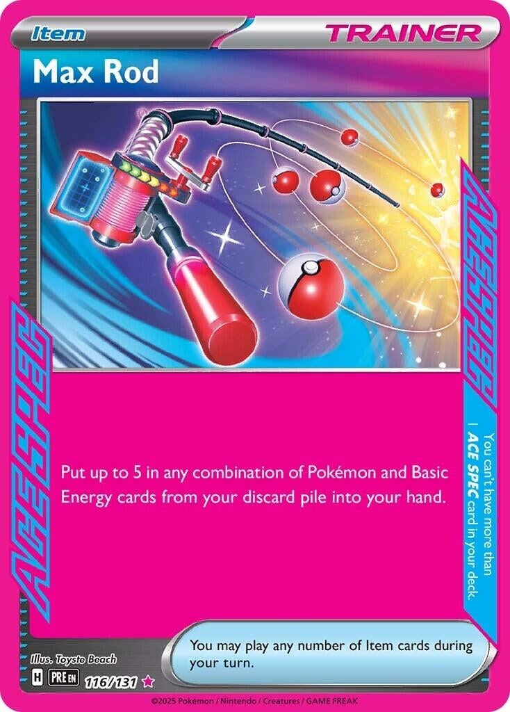 Image for Max Rod (116/131) (PRE) - Pokemon