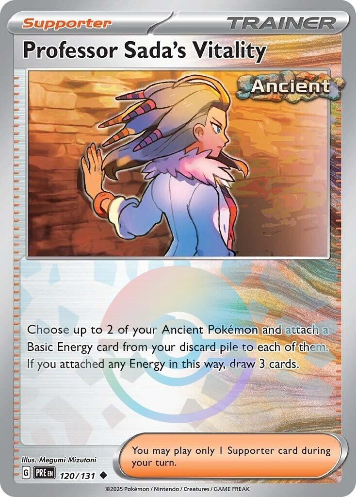Image for Professor Sada's Vitality (Poke Ball Pattern) (120/131) (PRE) - Pokemon