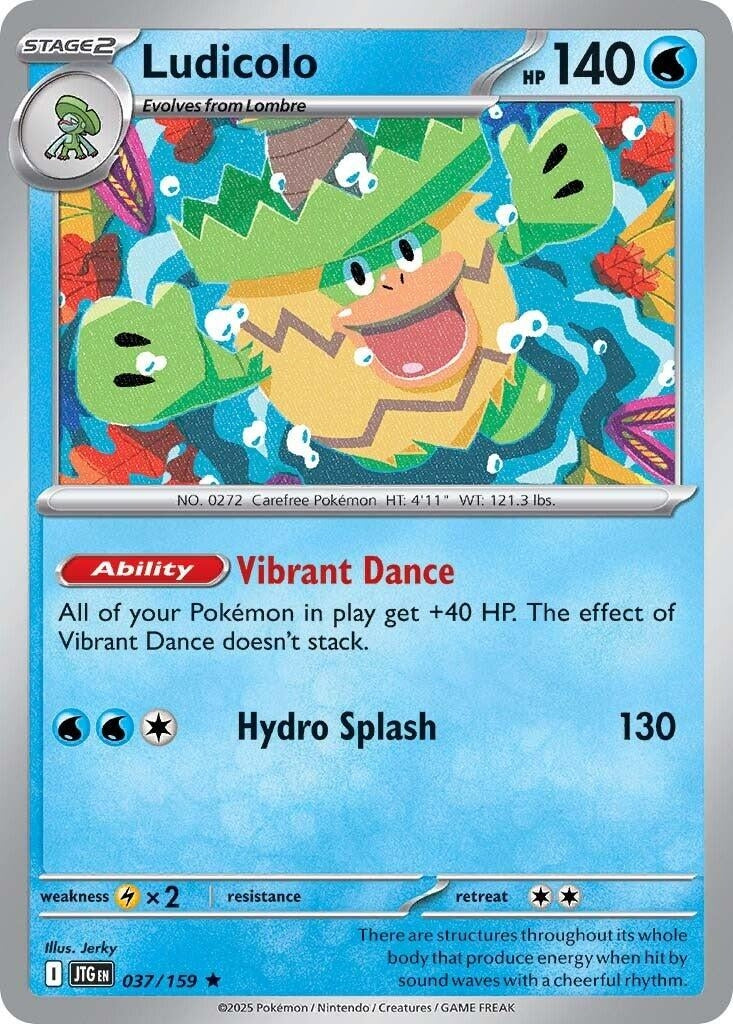 Image for Ludicolo (037/159) (JTG) - Pokemon