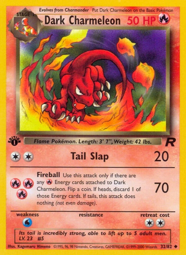 Image for Dark Charmeleon (32/82) (TR) - Pokemon