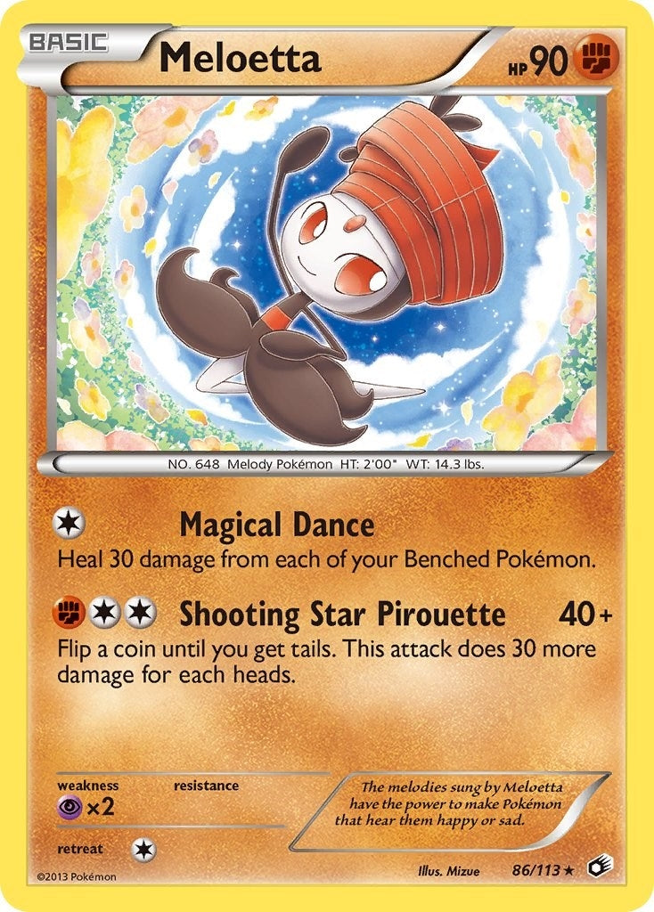 Image for Meloetta (86) (86/113) (LTR) - Pokemon