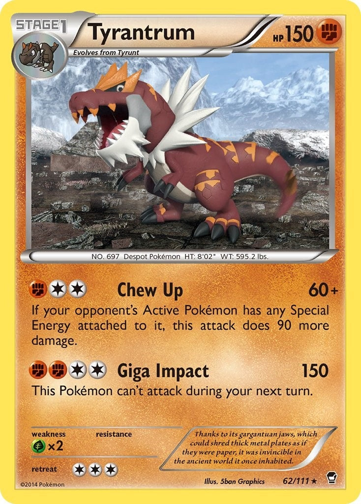 Image for Tyrantrum (62/111) (FFI) - Pokemon