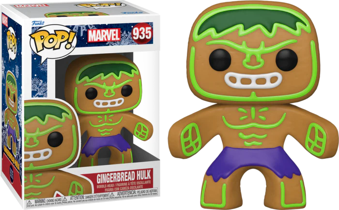 Marvel Gingerbread Hulk #935