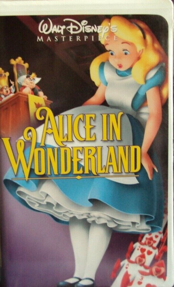 Alice In Wonderland VHS