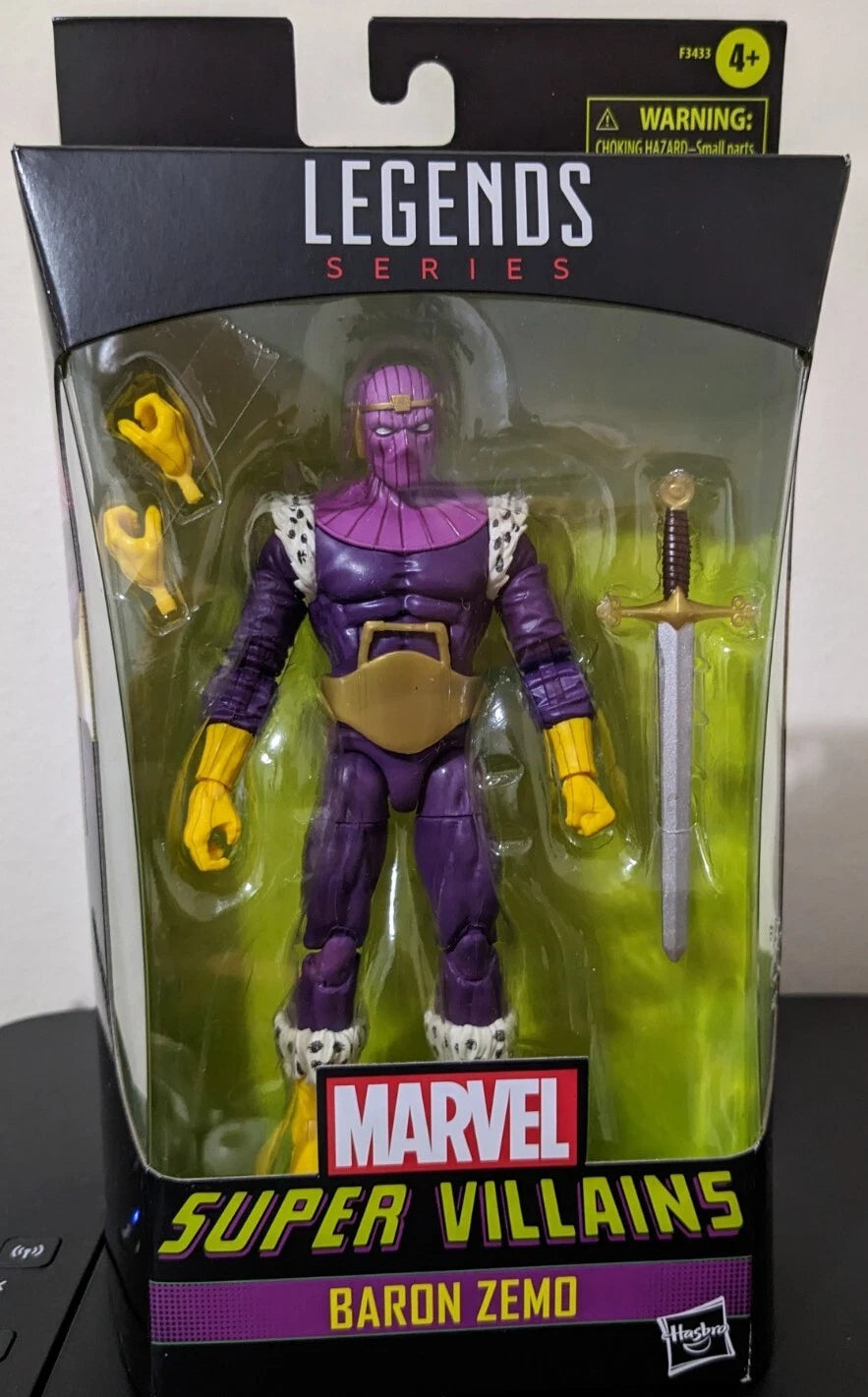 Legend Series Marvel Super Villains Baron Zemo Figure