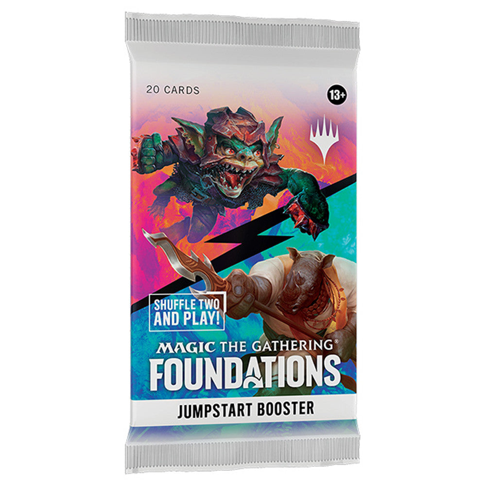 mtg jumpstart booster box Foundations Jumpstart Booster Pack – Let's Play TCG