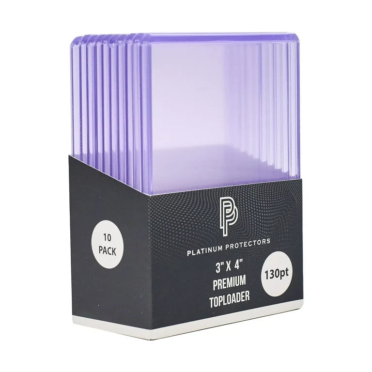 Platinum Protectors Top Loader 10ct 130 Point