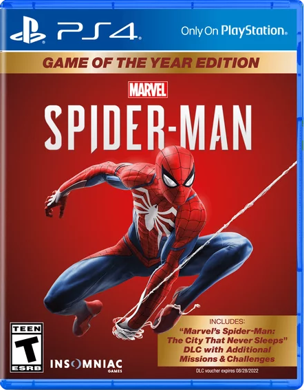 Marvel Spider-Man GOTY Edition PS4