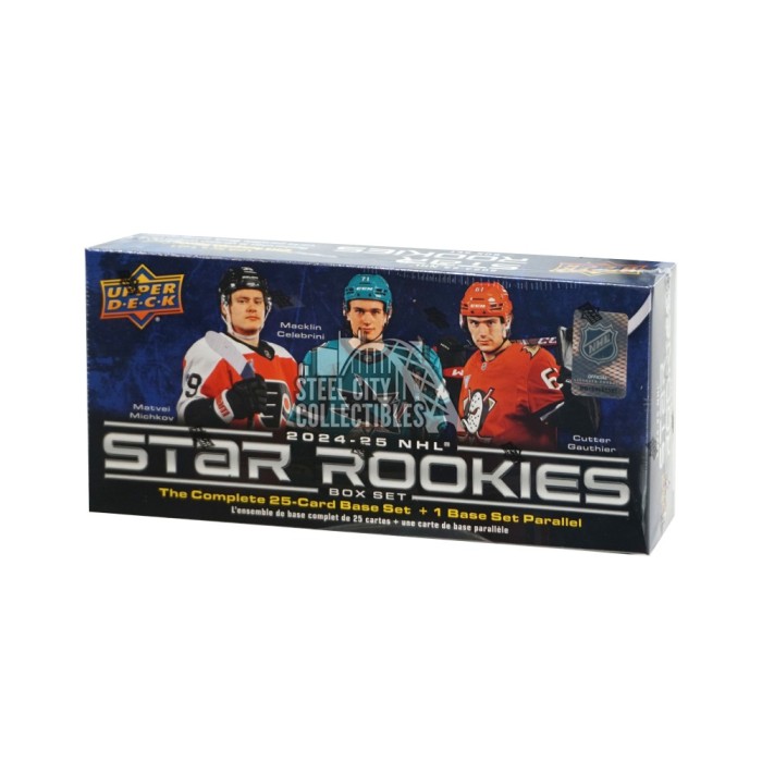 2024-25 Upper Deck NHL Star Rookies Box Set